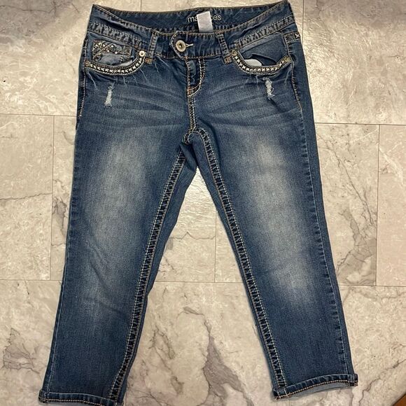 Maurice’s Denim capris size 3/4 regular - Picture 1 of 4